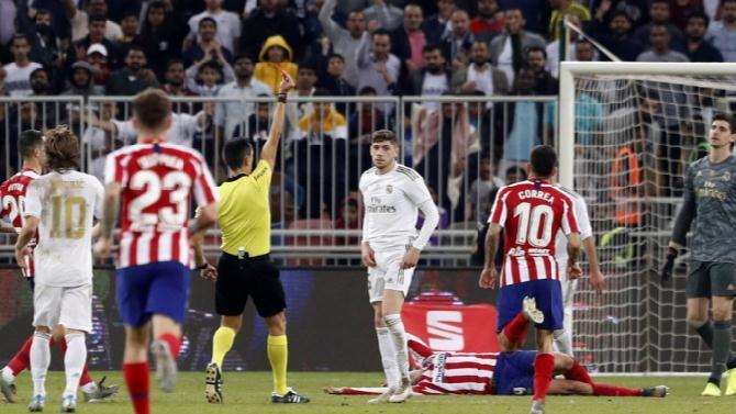Fede Valverde, bendita expulsión en la final de la Supercopa