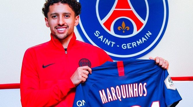Marquinhos renueva con el PSG hasta junio de 2024