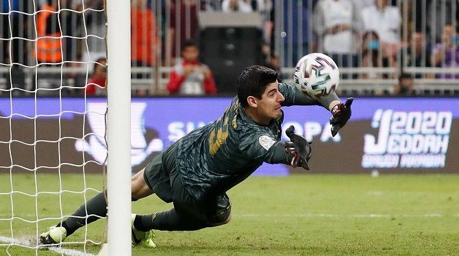 Zidane, Valverde y Courtois, los grandes vencedores de la Supercopa