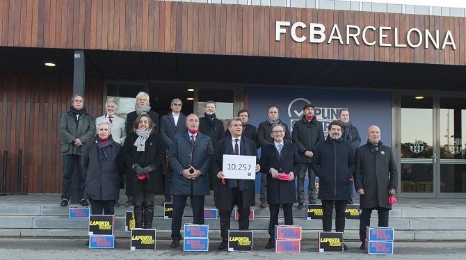 F: Joan Laporta F: Joan Laporta