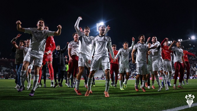 El Albacete disputará los cuartos de final de Copa del Rey por segunda vez en su historia