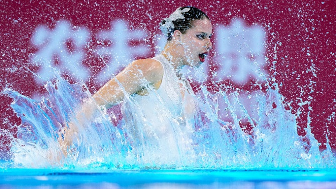 La española Iris Tió, proclamada Mejor Nadadora de Artística de 2025 por European Aquatics