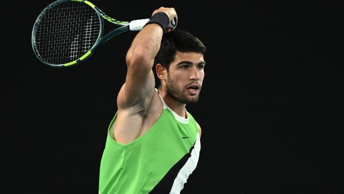 Carlos Alcaraz rompe su techo en el Abierto de Australia y ya está en semifinales