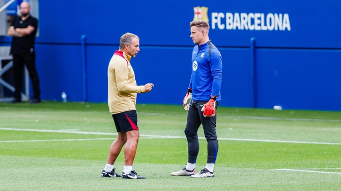 Flick confirma la cesión de Ter Stegen al Girona: 