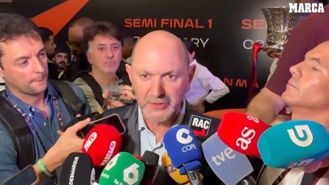 Louzán: Hemos mejorado al Athletic las condiciones económicas en la Supercopa, era justo