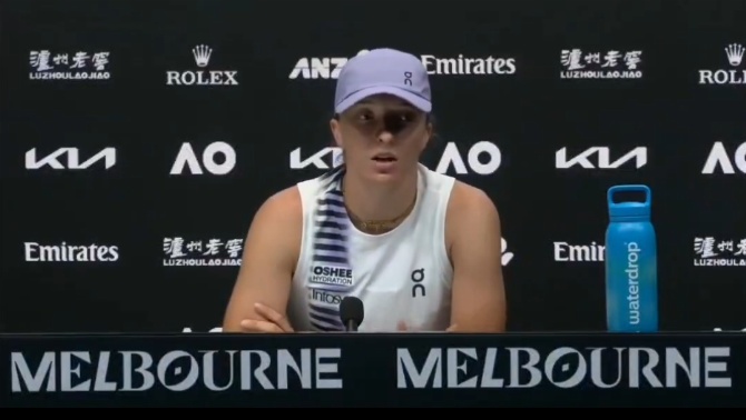 Swiatek y la privacidad en el Abierto de Australia: 