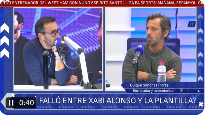 Quique Sánchez Flores, sobre Vinicius: 