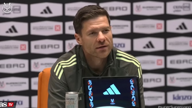 Xabi Alonso: “¿Mbappe? Riesgo controlado, no somos kamikazes”