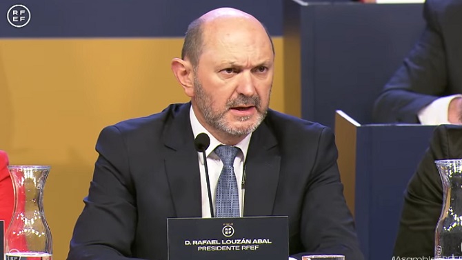 Louzán confirma el cambio de fecha de la final de Copa por motivos de seguridad