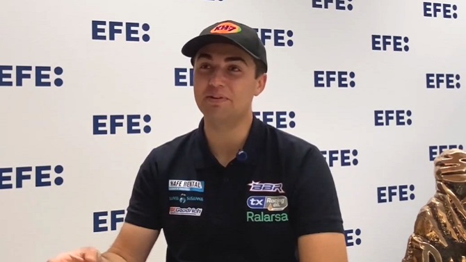 Pau Navarro, campeón del Dakar con 21 años, no sabe si volverá por lo costoso que es