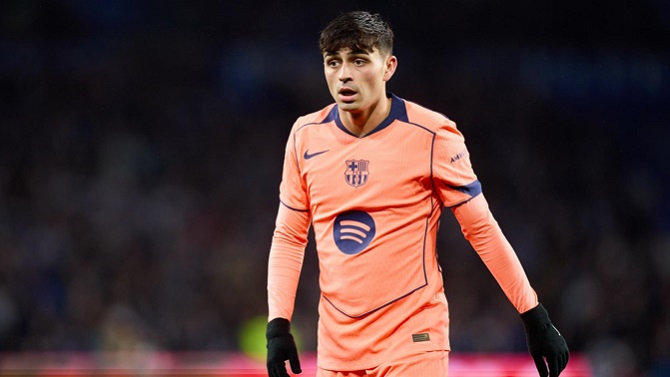 Pedri estará un mes de baja por una lesión muscular en el bíceps femoral derecho
