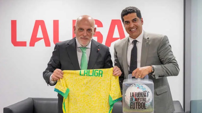 LaLiga comparte con la Confederación Brasileña su modelo de control económico