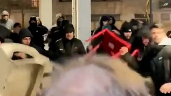 Detenidas 37 personas por enfrentamientos y daños antes del partido Vitória-Oporto