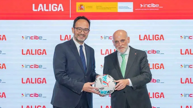 LaLiga y Gobierno firman un acuerdo sobre ciberseguridad y lucha contra el odio online