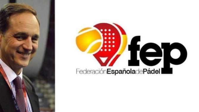 Alfredo Garbisu, presidente de la Federaci&oacute;n Espa&ntilde;ola de P&aacute;del / La Razon