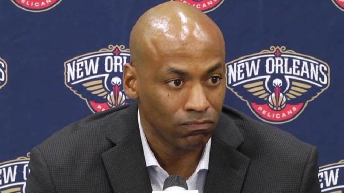 El gerente general de los Pelicans Dell Demps /  nba.com