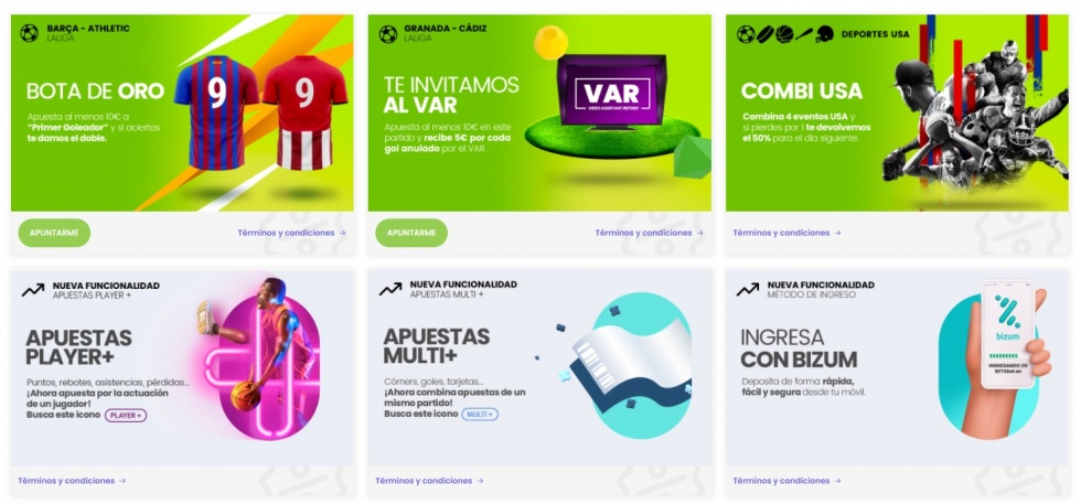 Codigo promocional retabet