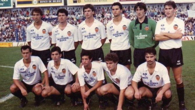 El equipo en 1986 / Foto @olympia_vintage