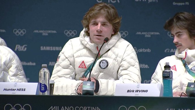 El esquiador olímpico de EEUU Hunter Hess critica al ICE y Trump le llama 