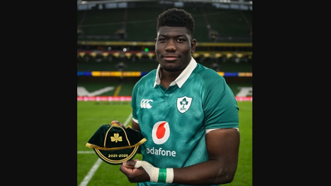 La Federación Irlandesa de Rugby desactiva comentarios tras insultos racistas a Edogbo