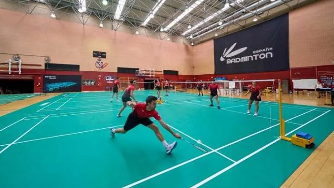 Implementan un laboratorio de análisis salival en el Europeo de Bádminton de Huelva