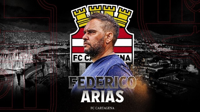El argentino Federico Arias, nuevo entrenador del Cartagena hasta final de temporada