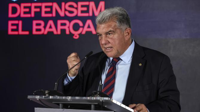 Laporta presenta su campaña: