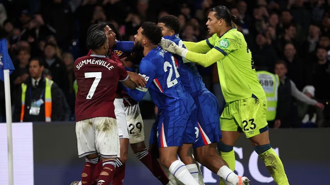 Multas de más de 300 000 euros a Chelsea y West Ham por la tangana de Stamford Bridge