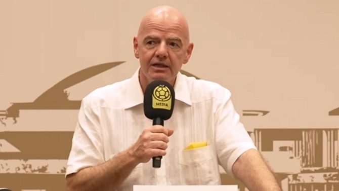 Infantino afirma que tiene confianza total en México para el Mundial pese a la violencia