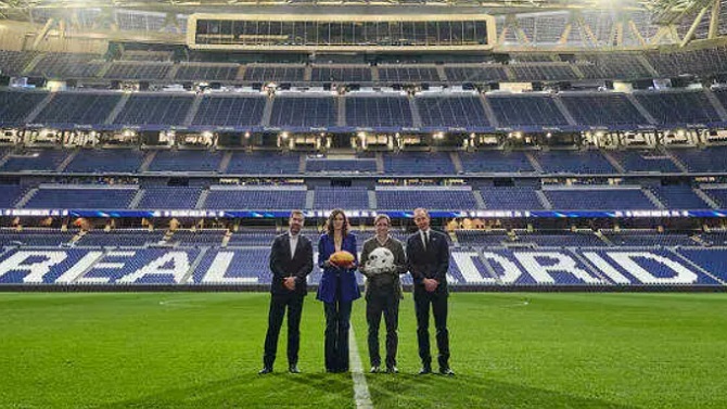 El Bernabéu volverá a acoger este año un partido de la NFL dentro de un acuerdo plurianual