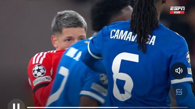 La celebración Vinícius indignó al público y motivó un insulto racista de Prestianni