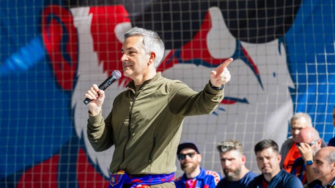 Font promete una grada de animación de 5.000 localidades en el Spotify Camp Nou