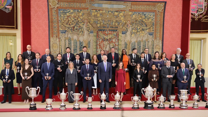 Los Reyes entregan los Premios Nacionales del Deporte correspondientes a 2023 y 2024
