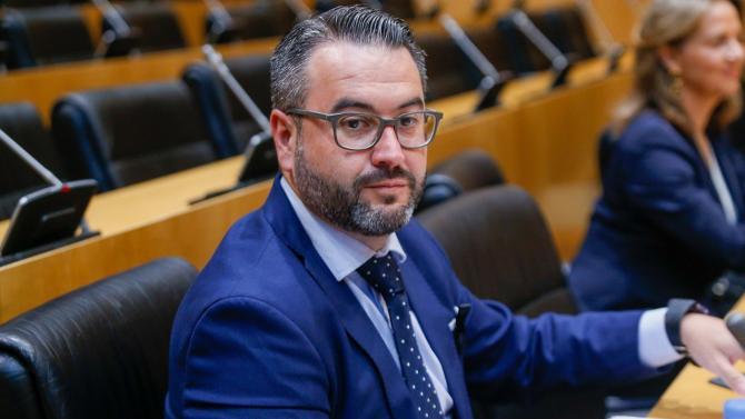 Javier Merino, portavoz del PP Javier Merino, portavoz del PP