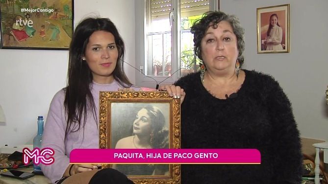 Paquita, la hija, a la derecha / RTVE