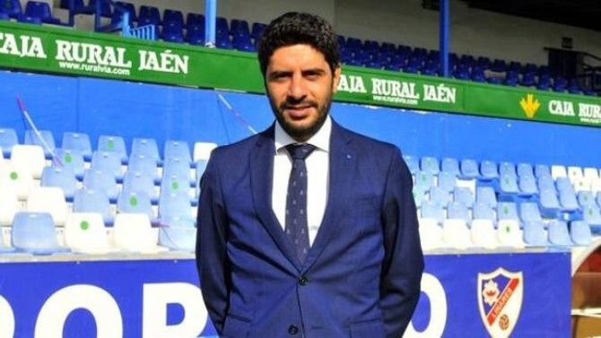 Jes&uacute;s Medina, presidente del Linares Deportivo - Ideal