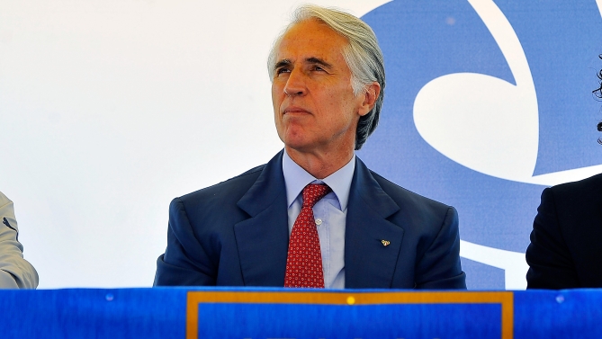 El presidente del Comit&eacute; Ol&iacute;mpico Nacional Italiano (CONI), Giovanni Malag&ograve; / F. Shutterstock