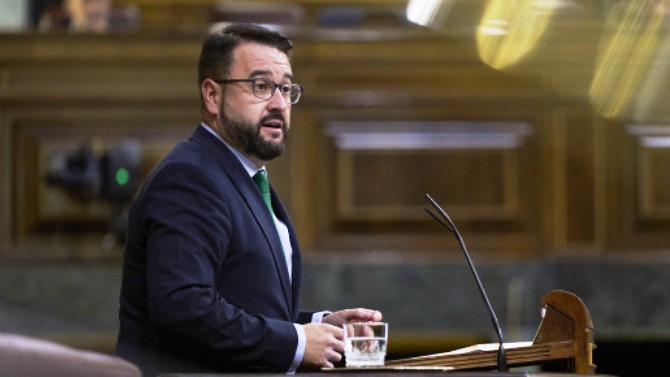 Javier Merino, portavoz del PP