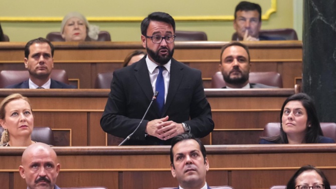 Javier Merino, portavoz del PP