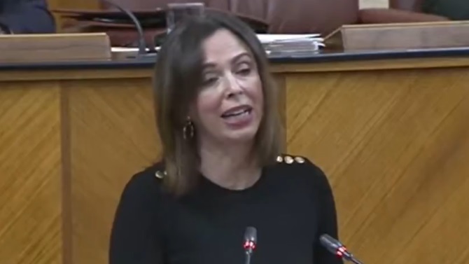 La consejera de Fomento y presidenta de Cetursa, Roc&iacute;o D&iacute;az