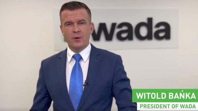 F. Twitter @WitoldBanka WADA President