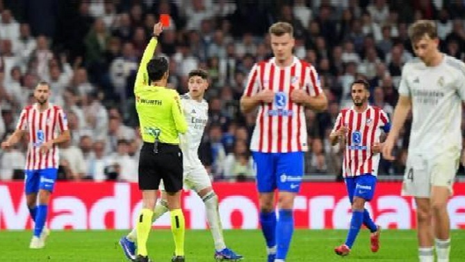 El Atlético, sobre la sanción a Valverde: “Mismo comité y redacción del acta, distinto criterio”