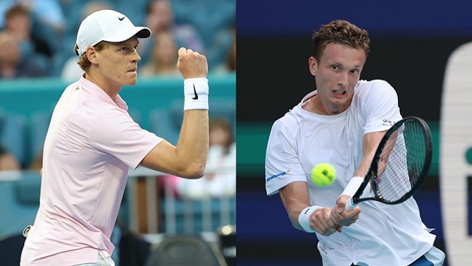 Jannik Sinner y Jiri Lehecka se citan en la final del ATP Masters 1.000 de Miami
