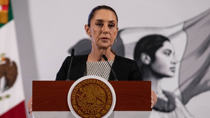 La presidenta de México invita a Felipe VI a visitar el país para asistir al Mundial