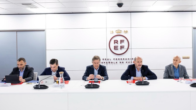 Louzán anuncia la aprobación de un estudio para un nuevo modelo de fútbol sala