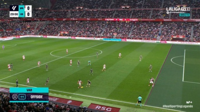 El CTA admite el fallo en el fuera de juego semiautomático en el penalti anulado al Sporting