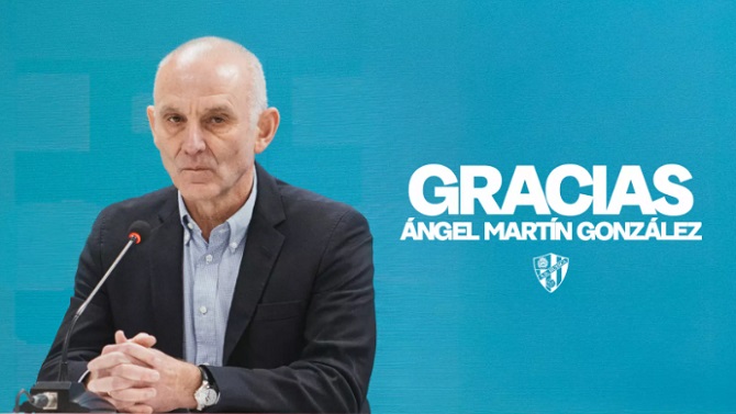El Huesca cesa a su director deportivo, Ángel Martín, tras prescindir del entrenador
