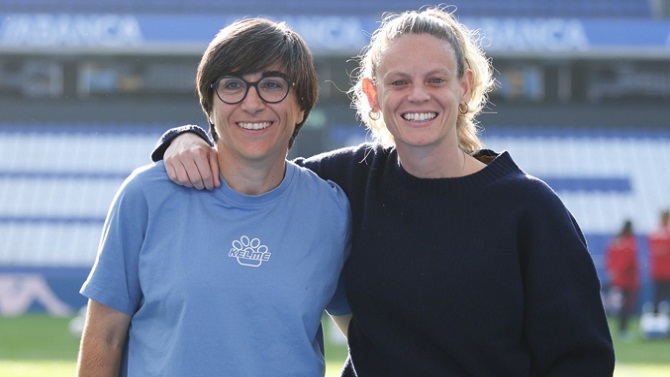 Sara Monforte e Irene Ferreras, dos entrenadoras que rompen barreras en la Liga F