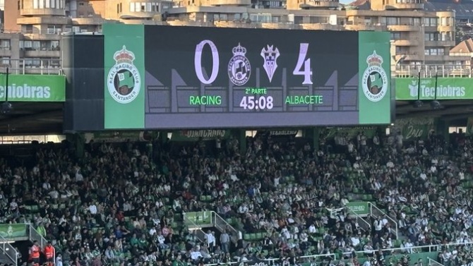 Fallece un aficionado del Racing tras una discusión con un seguidor del Albacete