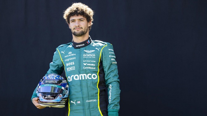 El estadounidense Jak Crawford pilotará el coche de Fernando Alonso en los Libres 1 del Gran Premio de Japón